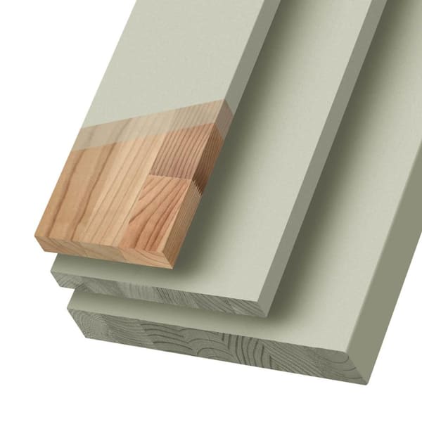 (Common: 1-in x 6-in x 16-ft; Actual: 0.75-in x 5.5-in x 16-ft) Primed Pine Board (Common: 1-in x 6-in x 16-ft; Actual: 0.75-in x 5.5-in x 16-ft) Primed Pine Board
