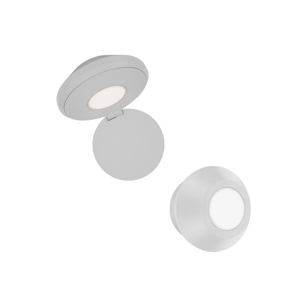 Flipside 1-Light White Hardwired Swing Arm Wall Lamp 3000K price history on PriceWatchPro