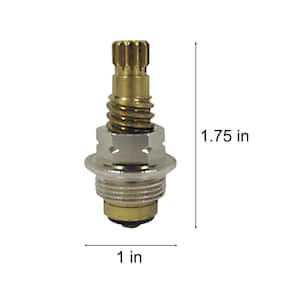 1 1/4 in. 12 pt Broach Hot Side Stem for Price Pfister Replaces 910-281