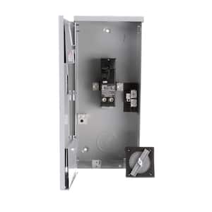 150 Amp 2-Space 2-Circuit Main Breaker Outdoor Small Load Center Enclosures Type EQ