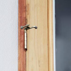 Satin Nickel Jumbo Hinge Pin Door Stop (10-Pack)