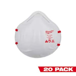 N95 Multi-Purpose Unvalved Respirator (20-Pack)