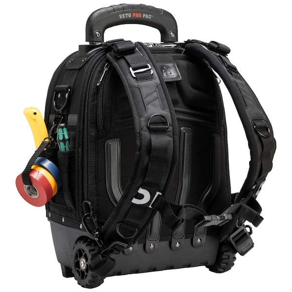 VETO PRO PAC 14 in. Blackout Small Wheeled Backpack VPP10873 - The