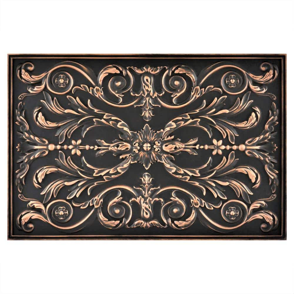 Niche Tiles Viola Oil Rubbed Bronze Matte Finish 12i n. x 18 in. Hand ...