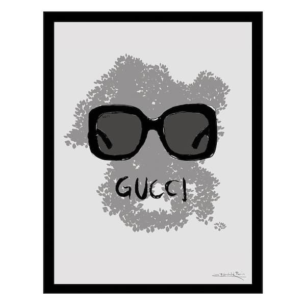 VENICE BEACH Collections Fashion Glam Designer Sunglasses by Fairchild Paris 1-Piece Framed Graphic Print Abstract Poster Art Print 18 in.x14 in.