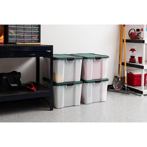 Iris 74 qt Plastic Storage Bin