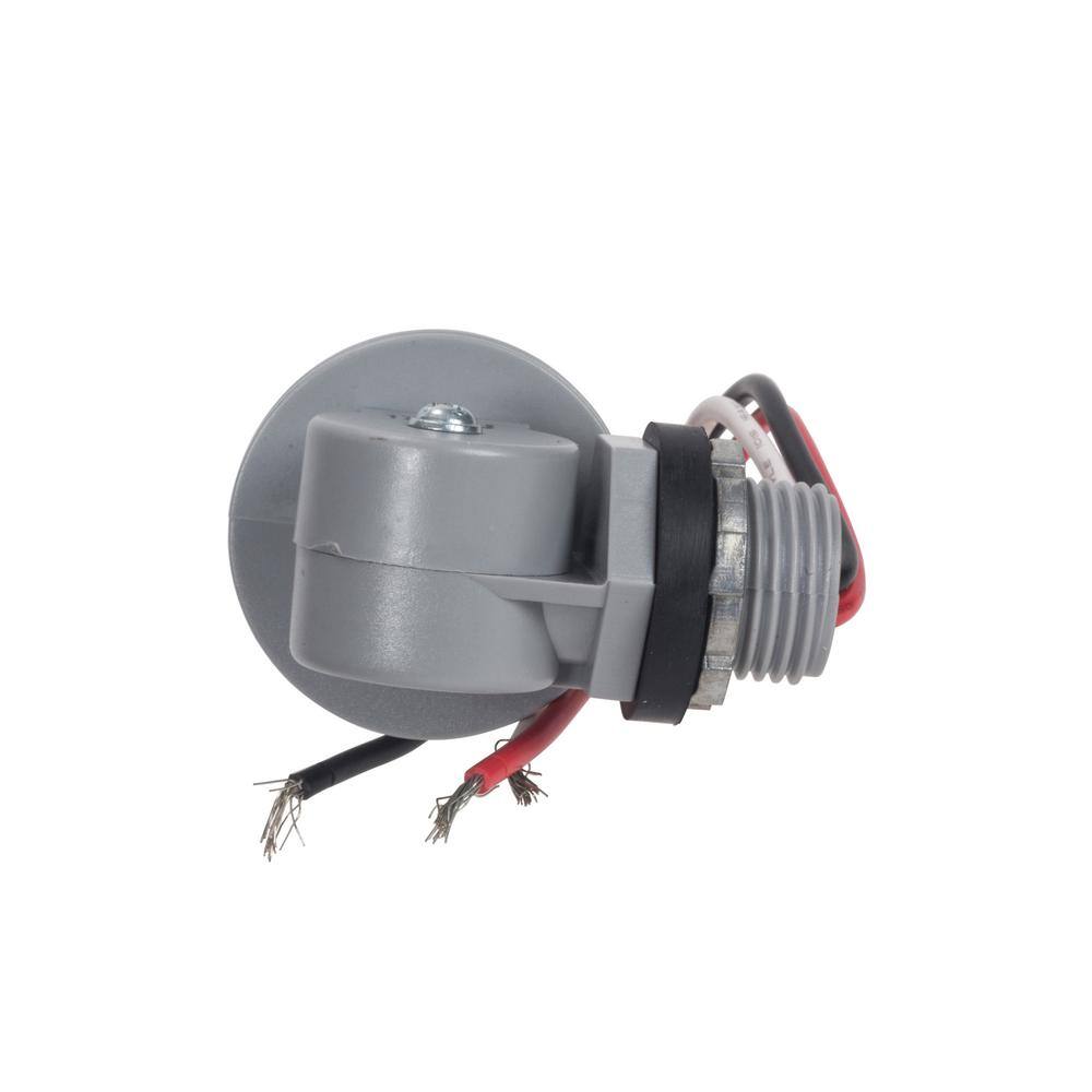 Tork Gray Polycarbonate Photocontrol with 1/2" Conduit