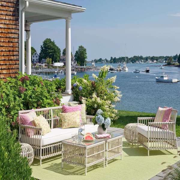 Finn Handwoven Sprout 2 ft. x 3 ft. Outdoor Area Rug