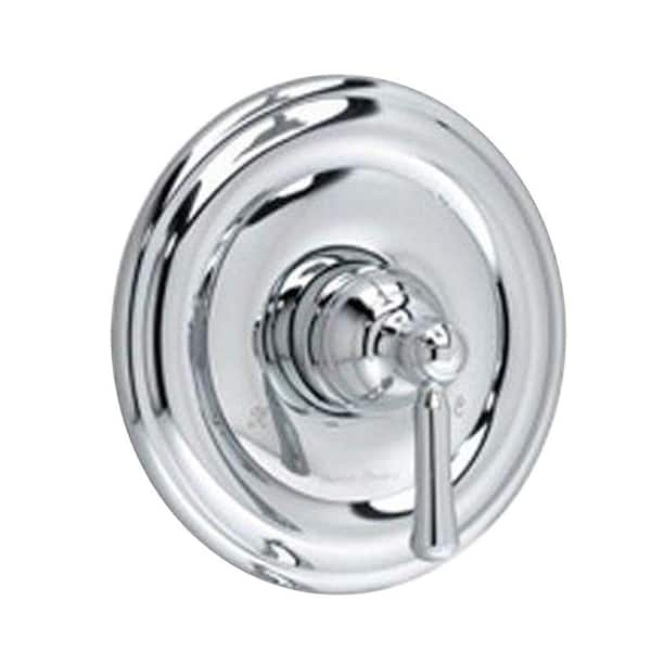 American Standard Portsmouth 1-Handle Valve Trim Kit in Polished Chrome with Round Escutcheon (Valve Not Included)