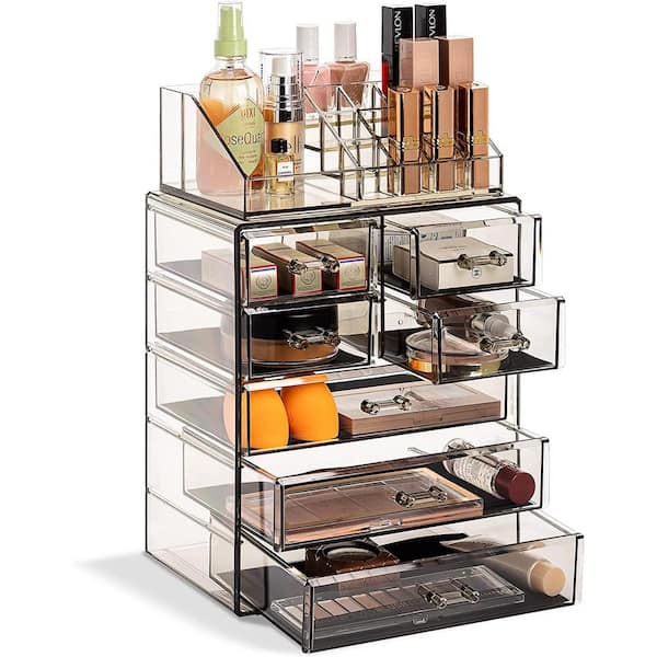 Black Clear Makeup Organizer