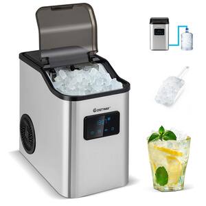 Countertop Nugget Ice Maker 60lbs/Day with 2 Ways Water Refill & Self-Cleaning