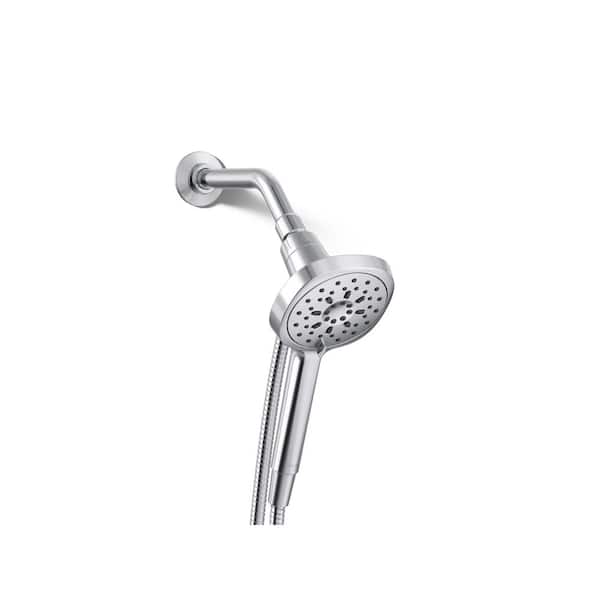KOHLER Ashan 3-Spray Wall Mount Handheld Showerhead 1.75 GPM in Polished Chrome