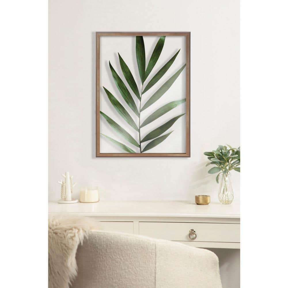 Gold Framed Botanical Nature Print Glass Wall Art 24x18