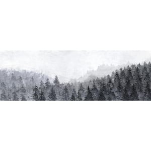"Winter Pine Trees" by Marmont Hill Unframed Canvas Nature Art Print 15 in. x 45 in.
