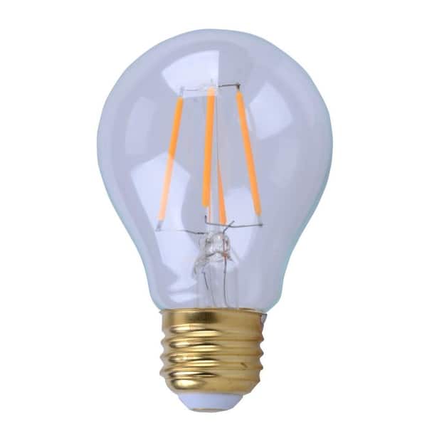 40W Equivalent Soft White E26 Dimmable LED Filament Light Bulb