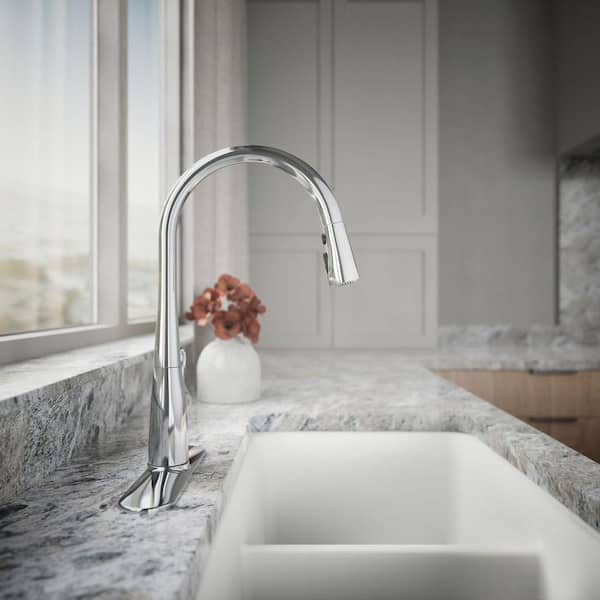 KOHLER Simplice Single-Handle Pull-Down Sprayer Kitchen Faucet