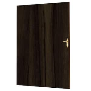 Faux Wood Peel and Stick PVC Door Skin in Noce Seccia Wall Applique  4 ft. x 7 ft.