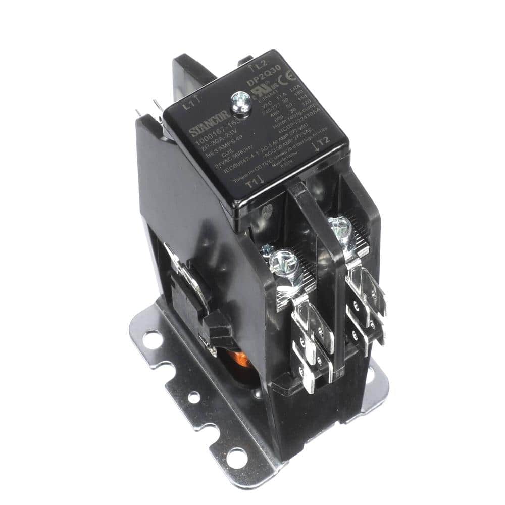2-Pole Contactor, 30A, 40A Res, 24Vac 50/60HZ Coil price history on PriceWatchPro