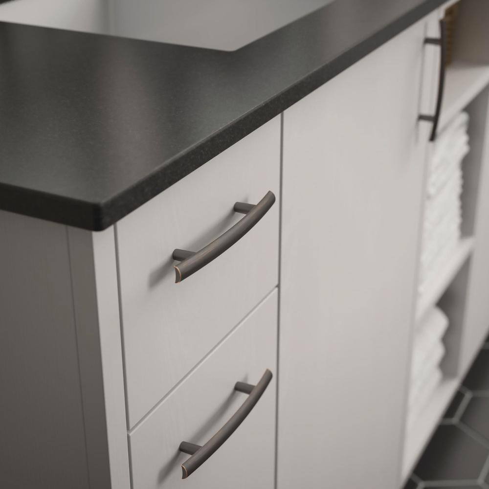 Bronze and Copper 3 3/4" Arch Cabinet Pull