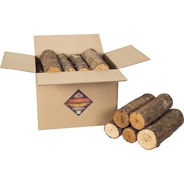 Smoak Firewood Uncut Rounds 16 in. Logs 100-120 lbs. Kiln Dried Premium USDA Certified Firewood