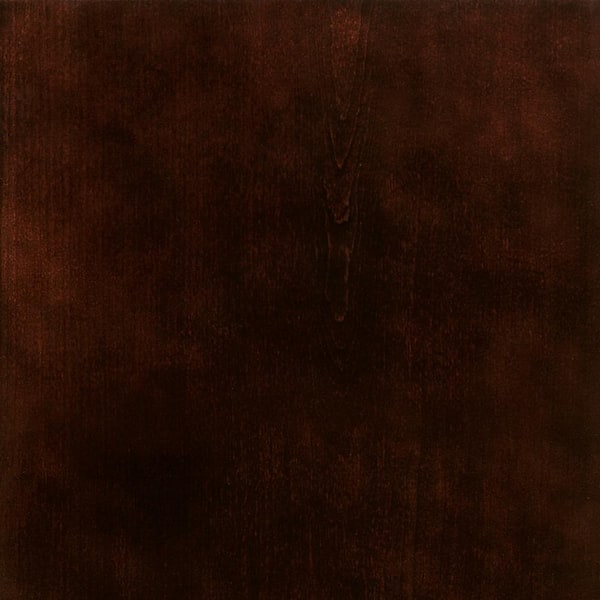 American Woodmark Hanover 14 9/16-in. W x 14 1/2-in. D x 3/4-in. H Cabinet Door Sample in Cherry Java