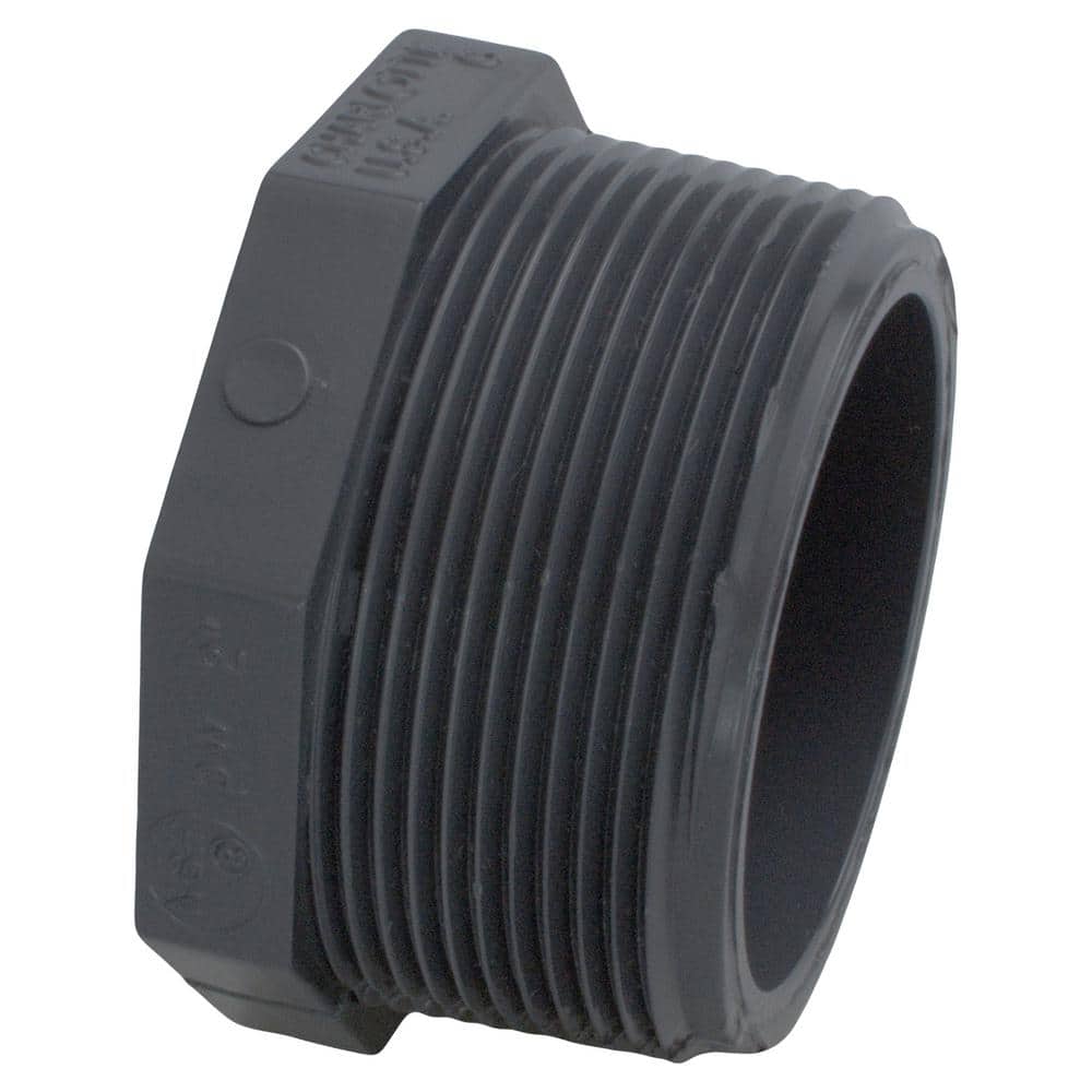 Charlotte Pipe 2 in. Schedule 80 MPT Plug PVC 08113 2000HA - The