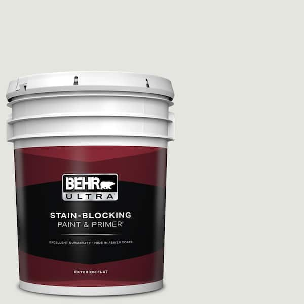 BEHR ULTRA 5 gal. #BL-W12 Canyon Wind Flat Exterior Paint & Primer