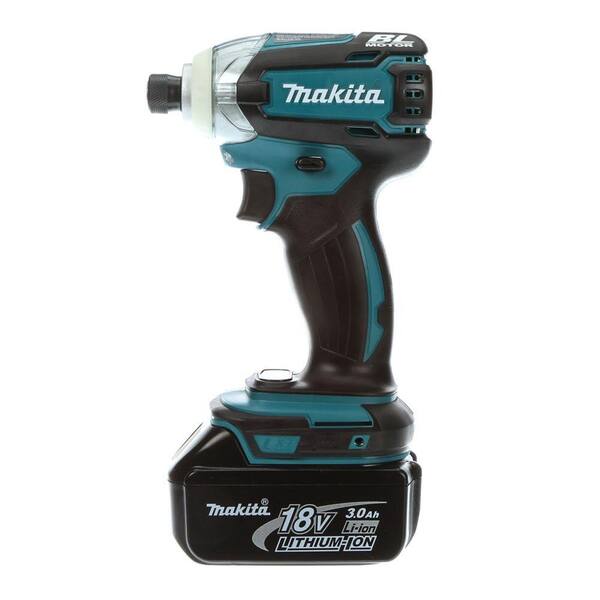 Makita - 18-Volt LXT Lithium-Ion Brushless Cordless 3-Speed Impact Driver Kit