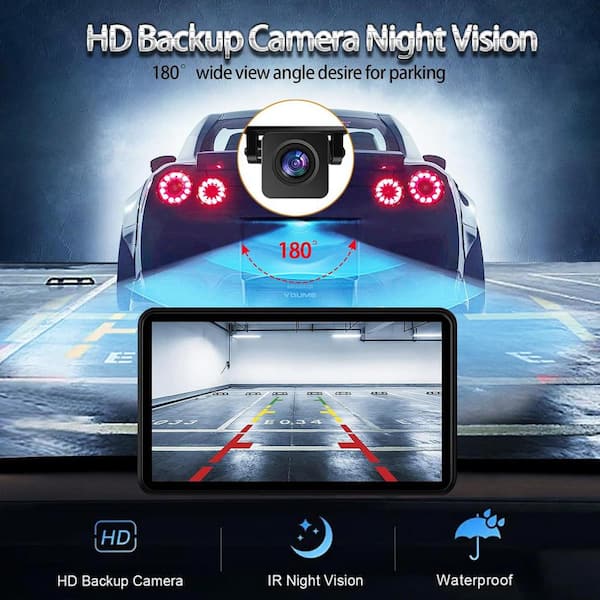 Yichuhaoxi Apple Carplay Wireless Portable Touchscreen Car Stereo