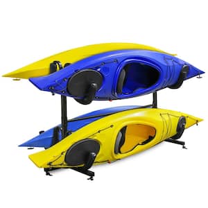 Freestanding 220 lb. Capacity Holds 4-Kayaks, Heavy Duty Kayak Storage Rack