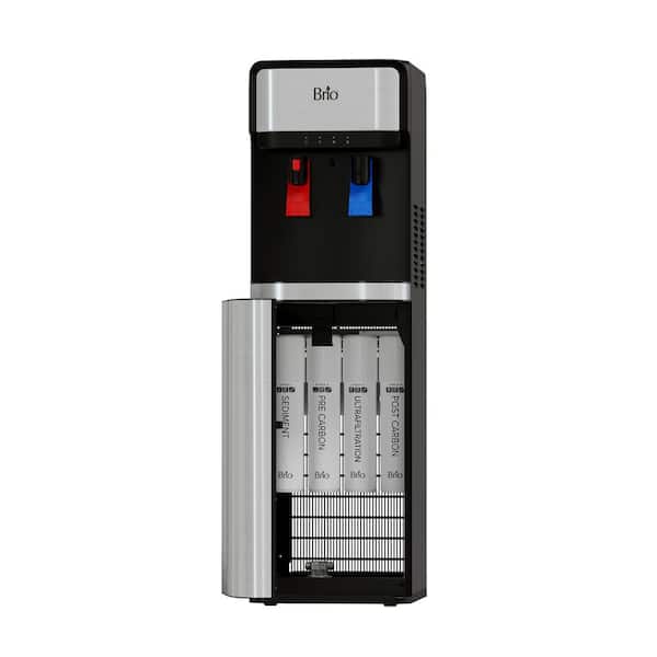 Brio CLPOU320UVF4 300 Series Self-Cleaning UV Bottleless POU Water Cooler Water Dispenser - 4 Stage UF Ultrafiltration - 1
