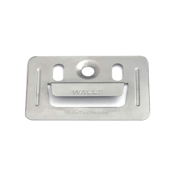 NewTechWood WALLS Clips for Wall Panel 1.69 in. W x 1.14 in. L (24-Pieces)