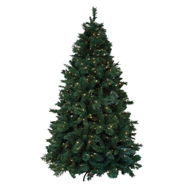 General Foam Ashland 7.5 ft. Pre-Lit Ultima Artificial Christmas Tree ...