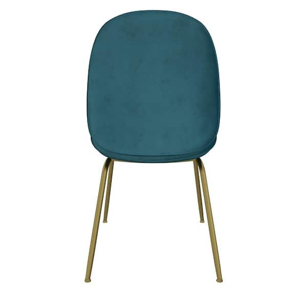 Astor velvet upholstered online side chair