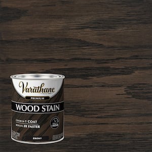 1 qt. Ebony Premium Fast Dry Interior Wood Stain