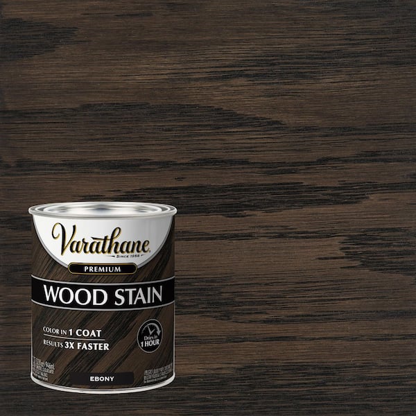 1 qt. Ebony Premium Fast Dry Interior Wood Stain