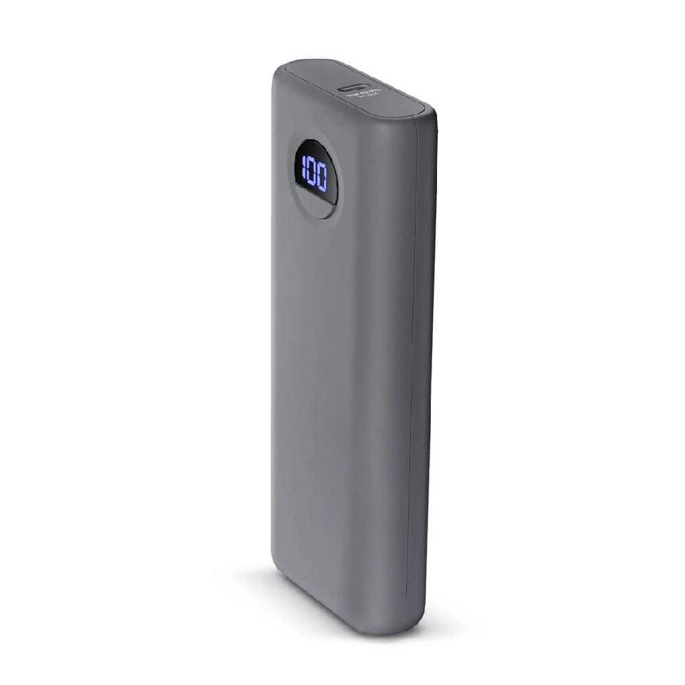 20000 mAh Portable Power Bank with 20-Watt USB-C PD 18-Watt Fast Charge, Di