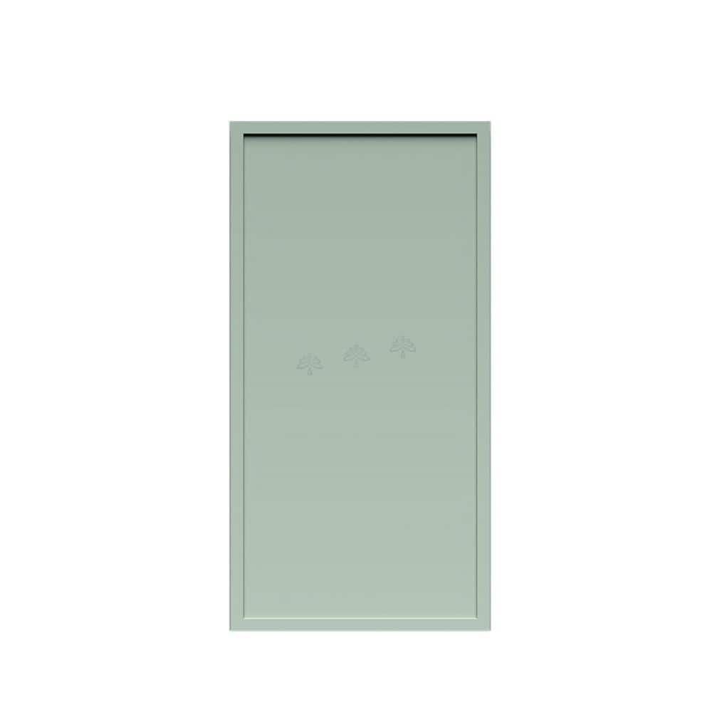 Slim Shaker Assembled 15 in. W x 36 in. H x 12 in. D Wall Kitchen Cabinet in Green price history on PriceWatchPro