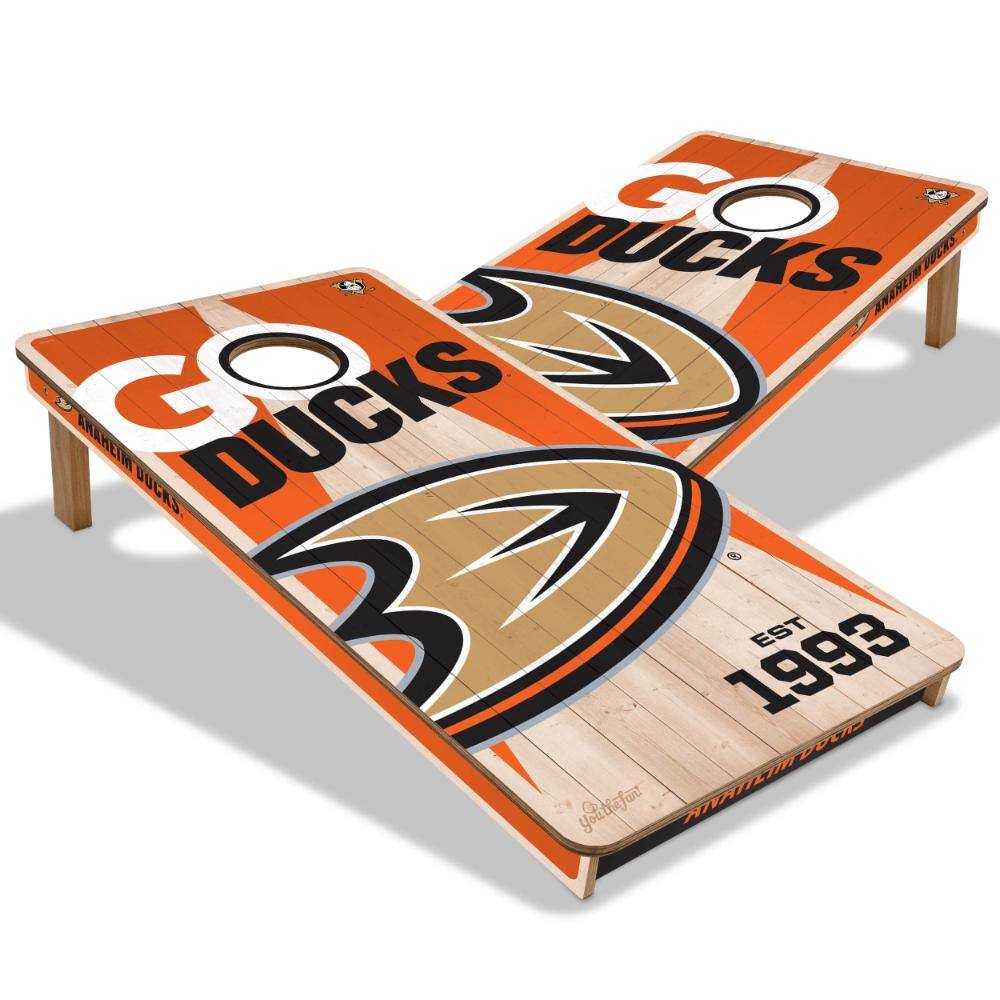 Anaheim Ducks 2x4 Cornhole Game NO BAG product image for price tracking