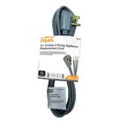 6 ft. 13 Amp 3-Prong Grey Appliance Replacement Cord