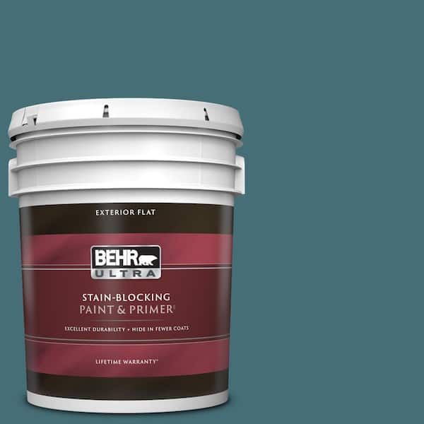 BEHR ULTRA 5 gal. #520F-6 Cathedral Flat Exterior Paint & Primer