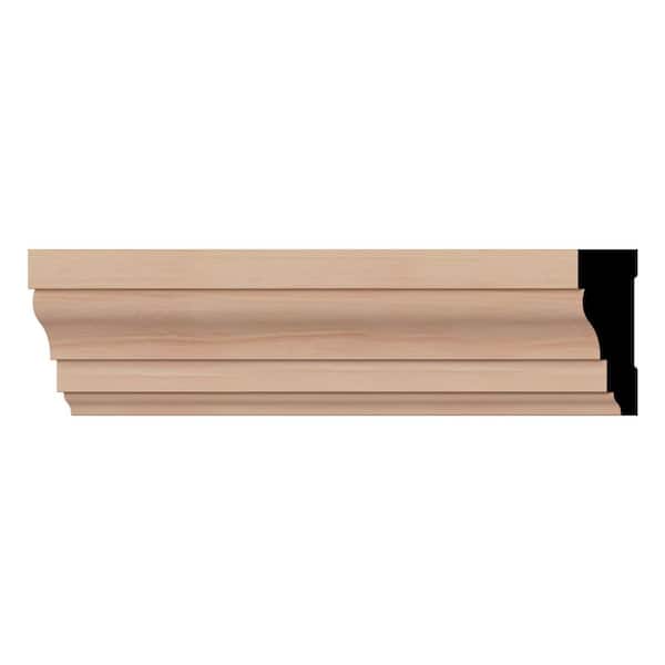 Ekena Millwork WM366 0.69 in. D x 2.25 in. W x 96 in. L Wood (Cherry) Colonial Casing Moulding