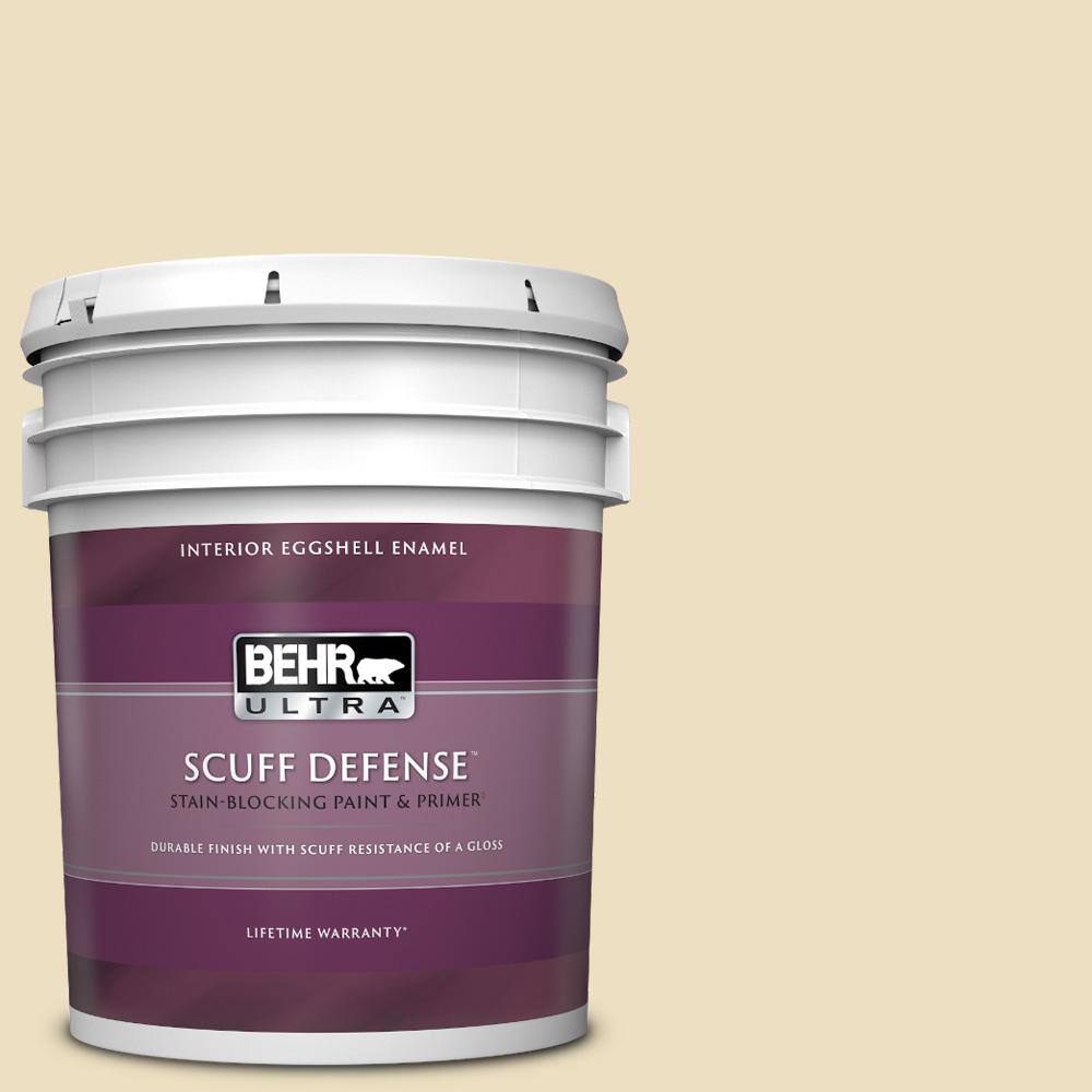 BEHR ULTRA 5 gal. ECC231 Golden Haystack Extra Durable Eggshell