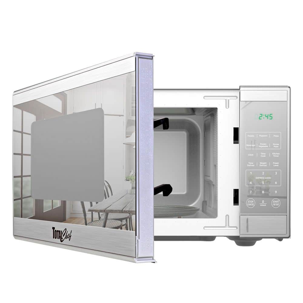 0.9 cu ft Stainless Steel Countertop Microwave Oven, electric 900W, Digital Touch Controls price history on PriceWatchPro