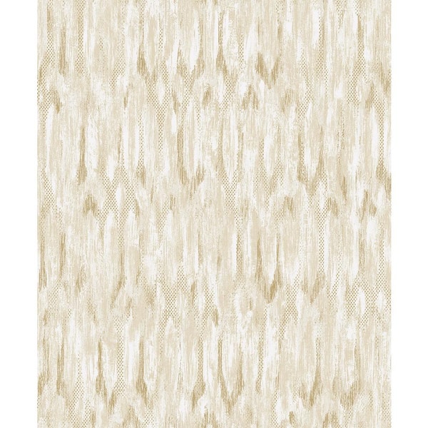 A-Street Prints Kintana Gold Abstract Trellis Non-Woven Paper