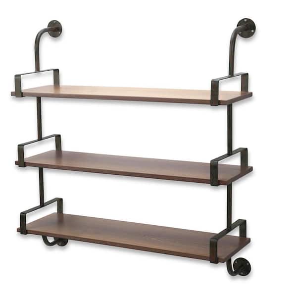 HomeRoots 10 in. x 34.5 in. Brown Wall Art 1-Piece