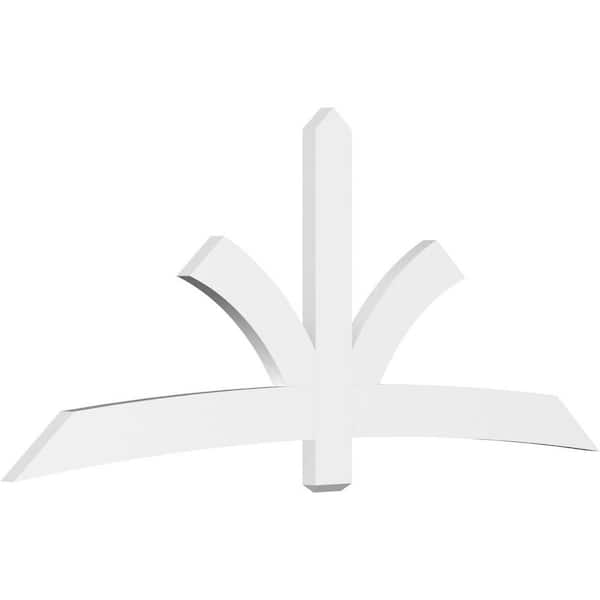 Ekena Millwork Davenport 96 in. W x 40 in. H x 2 in. D Signature Polyurethane Bracket