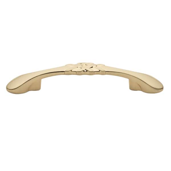 3 in. (76.2 mm) Center-to-Center Champagne Gold Braided Bar Pulls (10-Pack )
