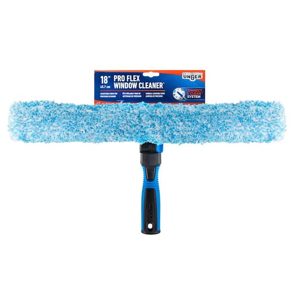 Ettore Scrubber Metal Handle Auto Squeegee 8 Rubber Blade Aluminum Handle  Light Weight Durable Rust Proof Blue - Office Depot
