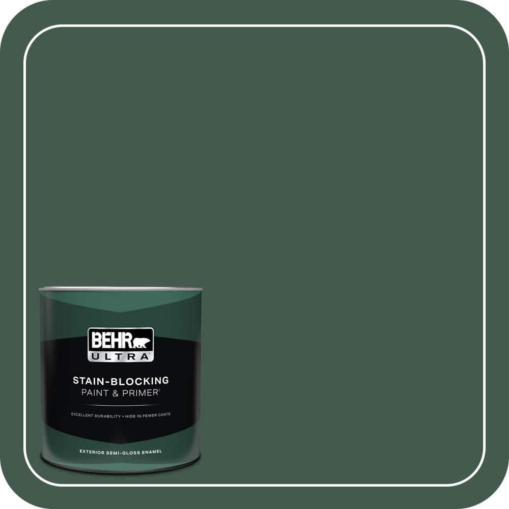 1 qt. #QE-40 Alpine Semi-Gloss Enamel Exterior Paint & Primer price history on PriceWatchPro